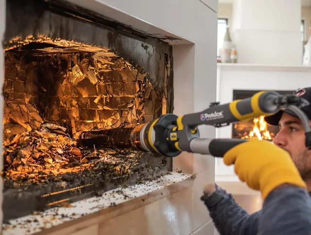 Professional chimney cleaning by Palm Coast Chimney Sweep in Palm Coast, FL