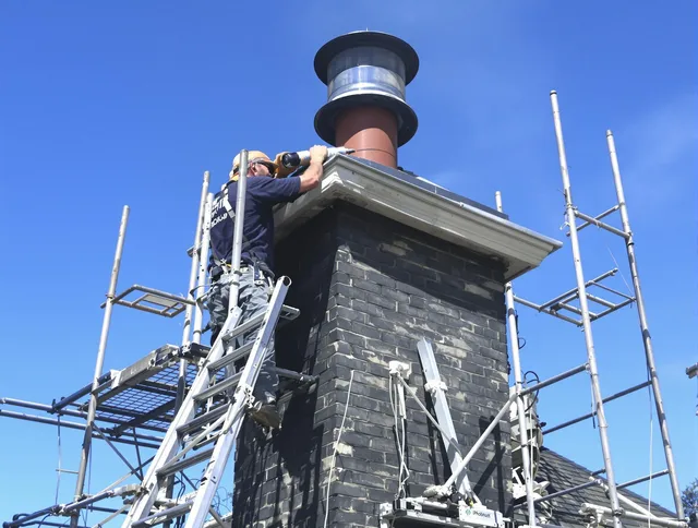 Sturdy chimney crown finished by Palm Coast Chimney Sweep in Palm Coast, FL