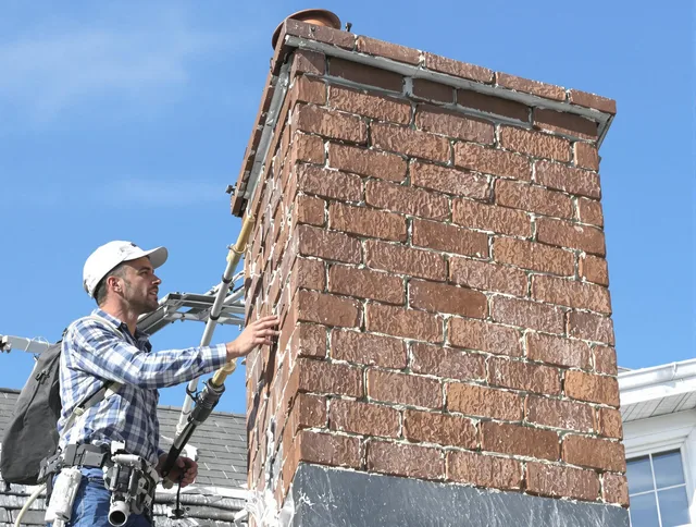 Brickwork for a chimney rebuild by Palm Coast Chimney Sweep in Palm Coast, FL