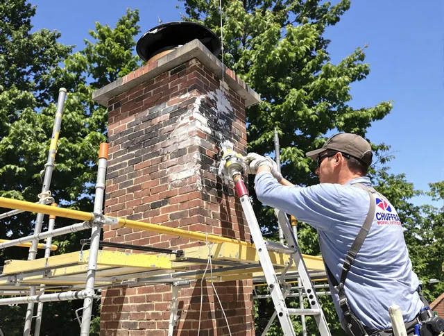 Structural chimney repair by Palm Coast Chimney Sweep in Palm Coast, FL