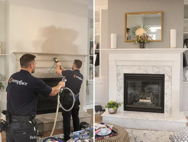 Professional soot removal by Palm Coast Chimney Sweep team in Palm Coast, FL